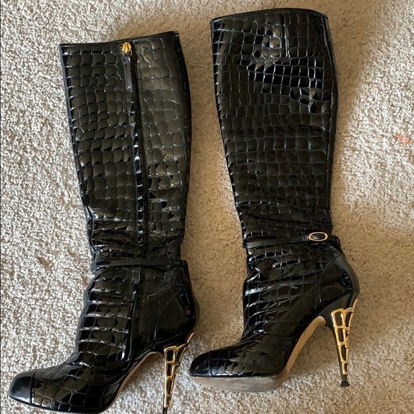 Giuseppe Zanotti vero cuoio leather boots - Picture 5 of 8